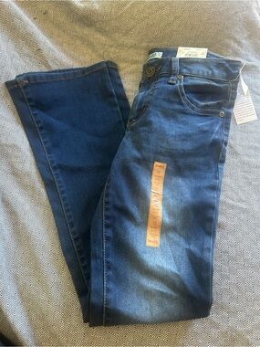 NWT Mudd Adjustable Waist Skinny Boot Jeans